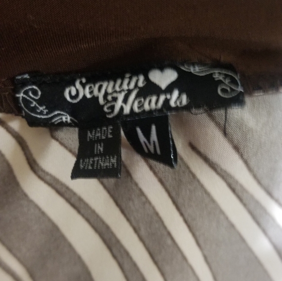 Sequin Hearts Dress size M - Picture 7 of 7